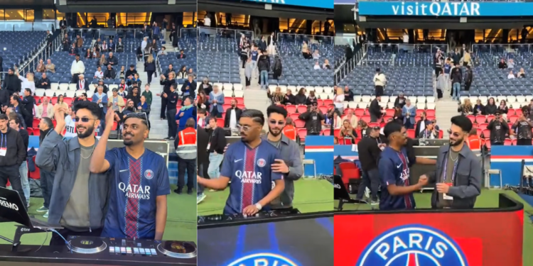 Indian Song Tiger Hukum Makes History At Paris Saint-Germain Football Match
