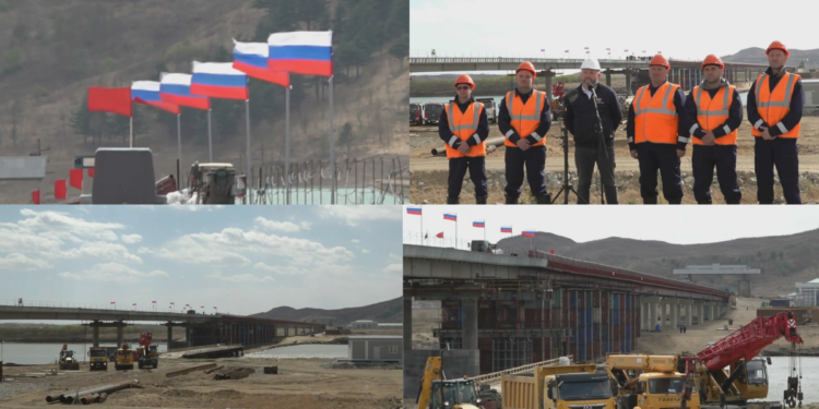 Bridging ties – First-ever road link across Russia-DPRK border
