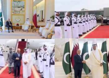 Doing the rounds – Emir of Qatar welcomes Pakistan’s Sharif in Doha as high-stakes mediation tour continues