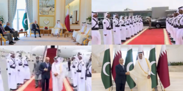 Doing the rounds – Emir of Qatar welcomes Pakistan’s Sharif in Doha as high-stakes mediation tour continues