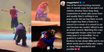 Justin Bieber Invites Billie Eilish Onstage at Coachella, Her Mother Shares Heartfelt Message
