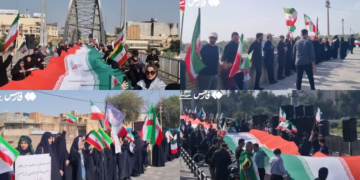 Iranians Form Human Chains Defying Trump’s ‘Stone Age’ Threats Across the Nation