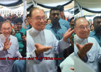 Anwar Ibrahim joins viral “6-7” TikTok Trend During Public Event Appearance