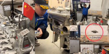 Passionate Welder Crafts Stunning Handmade Steel Aircraft Carrier That Amazes Viewers Worldwide