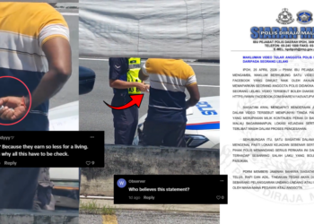 Ipoh Police Investigate Viral Video Showing Officer Allegedly Taking Money from Civilian