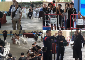 Thai conscription lottery draws tears and cheers as young men face fate