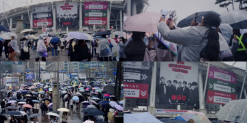 Thousands brave Goyang rain as K-pop legends BTS kick off record-breaking world tour after four-year hiatus