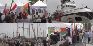 Global South activists launch largest flotilla to challenge Gaza blockade from Barcelona