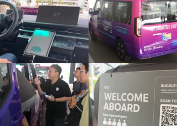Taking a back seat! – Driverless shuttles hit Punggol streets as Singapore rolls out first-ever autonomous transport
