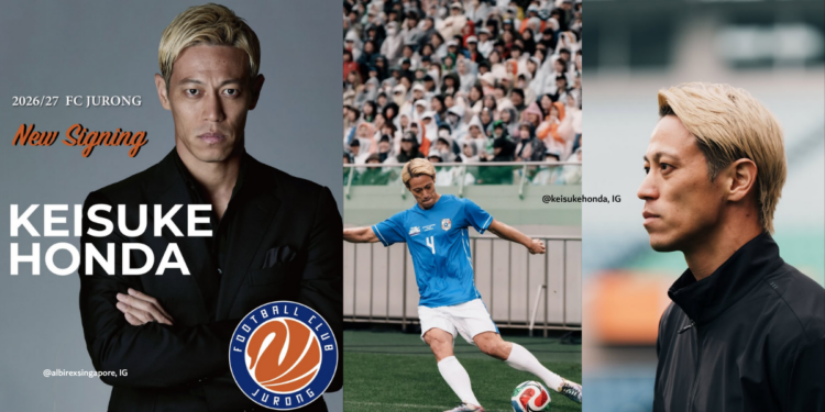 Singapore Premier League’s FC Jurong Signs World Cup Star, Former AC Milan Attacker Keisuke Honda