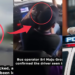 Latest: Police Located Married Bus Driver Seen Driving With Woman in Viral Lap-Sitting Video