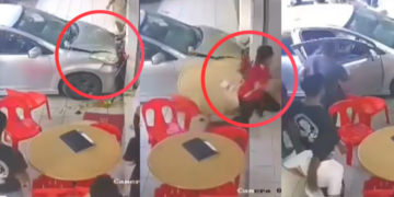 Out-of-Control Car Slams Into Restaurant, Injures Two Customers