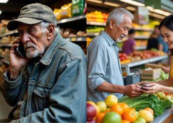 Old Man’s Card Fails, Son Scolds Him—But a Stranger Steps in to Save the Day