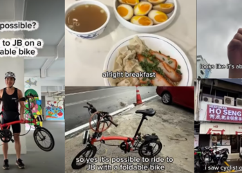 Singapore to JB on a Foldable Bike—A New Travel Experience Takes Over Social Media