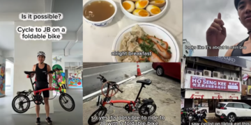 Singapore to JB on a Foldable Bike—A New Travel Experience Takes Over Social Media