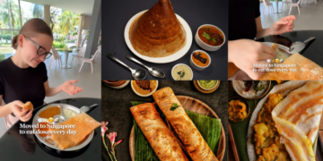 Foreigner Says She Moved to Singapore Just to Eat Dosa Daily