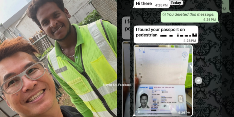 “A Real-Life Lost & Found”: Migrant Worker Tracks Down S’pore Man Online to Return Lost Passport