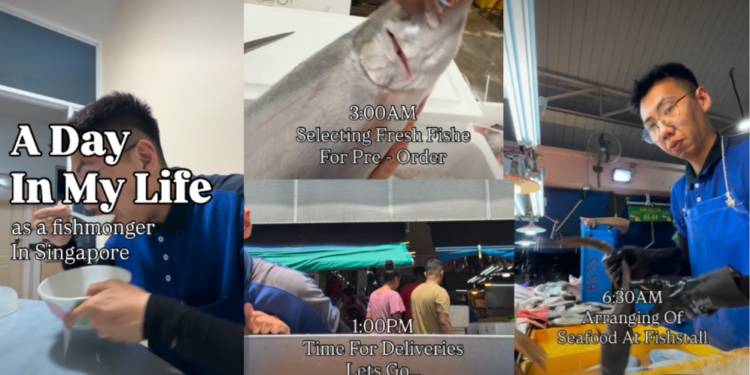 While Singapore Sleeps, His Day Begins at the Fish Market—a 91-born “Fishboy” Shares His Struggles