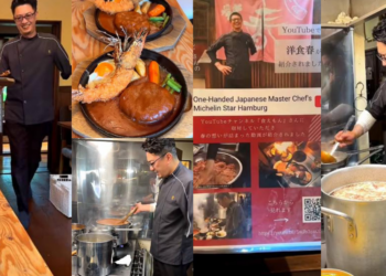 One-Armed Michelin Chef in Japan Draws Crowds With Hamburger Steak