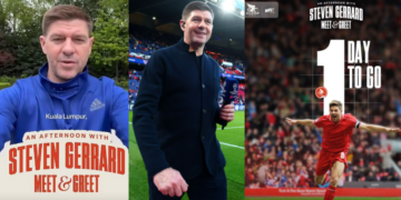 Liverpool Legend Steven Gerrard Announces Kuala Lumpur Fan Event This May