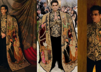 Karan Johar makes MET Gala debut with Manish Malhotra piece