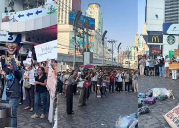 Thailand Platinum Mall Vendors Protest Rising Shop Rent Prices