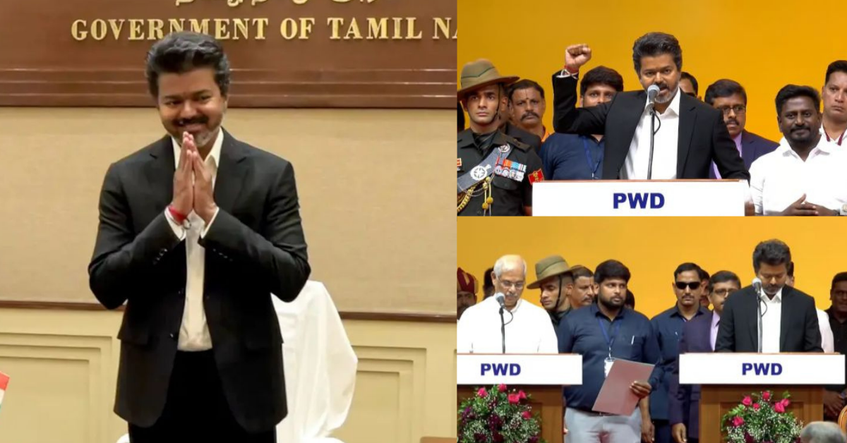 Thalapathy Vijay is now C Joseph Vijay, Chief Minister of Tamil Nadu