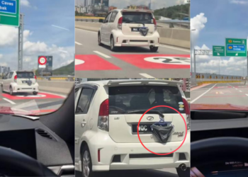 Black Underwear Seen Hanging From Kuala Lumpur Car In Viral Highway Video