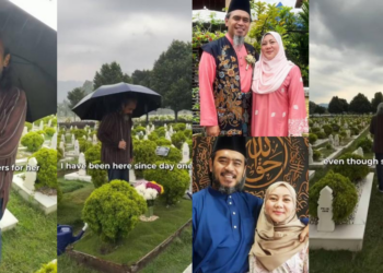Malaysian Widower Visits Late Wife’s Grave Daily in Emotional Viral Video