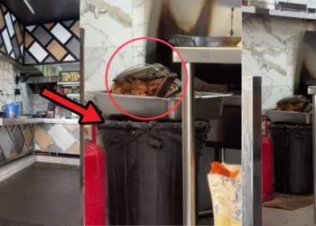 Fried Chicken Above Trash Bin? Viral Cheras Mamak Clip Disturbs Customers