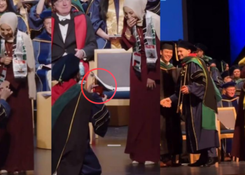Medical Graduate Surprises Partner With Viral Proposal During Graduation Ceremony