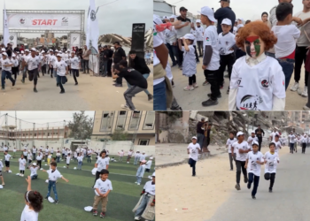 Gaza’s orphaned children run marathon on Nakba anniversary