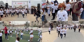 Gaza’s orphaned children run marathon on Nakba anniversary