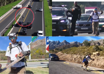 US skateboarder completes 6,000km journey to Cape Town to fund skatepark for children