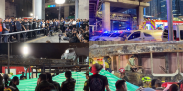 At least eight dead, dozens injured as train collided with a bus in Bangkok
