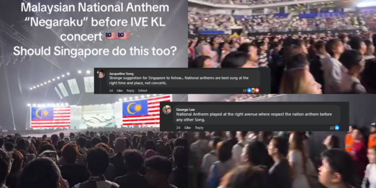 Malaysian National Anthem Tradition Before K-pop Concerts Sparks Discussion Among Singaporeans