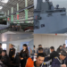 Kim, daughter eat with crew on final inspection of latest destroyer Choe Hyon *STILLS*