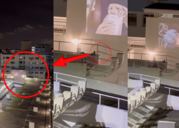 Huge Anime Fan Turns Singapore Rooftop Carpark Into A Private Outdoor Cinema