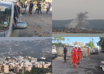 Two civil defence personnel reportedly killed by Israeli airstrike on Lebanon’s Nabatieh