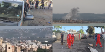 Two civil defence personnel reportedly killed by Israeli airstrike on Lebanon’s Nabatieh