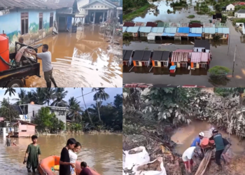 Hundreds displaced as flash floods sweep through central Indonesia