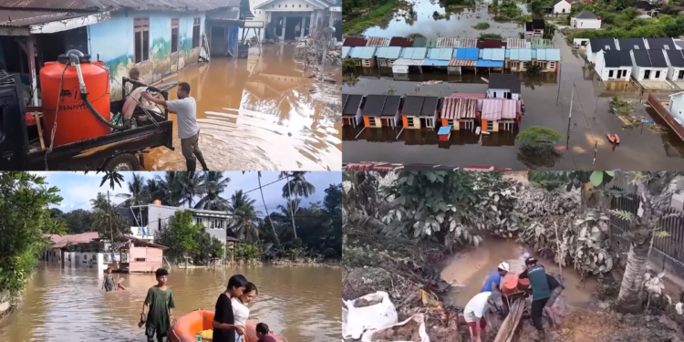 Hundreds displaced as flash floods sweep through central Indonesia