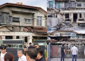 Singapore-Based Loan Sharks Suspected In Petrol Bomb Attack On Four Johor Homes In Malaysia