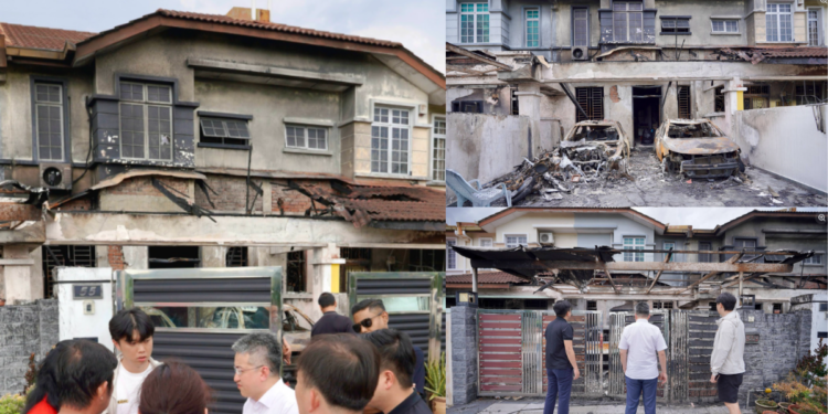 Singapore-Based Loan Sharks Suspected In Petrol Bomb Attack On Four Johor Homes In Malaysia