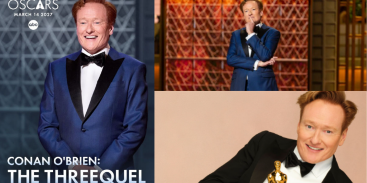 Conan O’Brien to return as host for the Academy Awards 2027