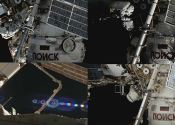 Roscosmos cosmonauts install radio telescope on ISS exterior for solar monitoring