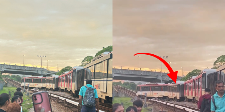 Malaysia Train Derails Near Chan Sow Lin Station, Causing Massive Delays