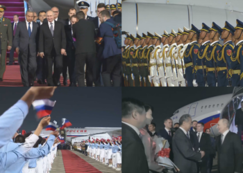 President Putin in Beijing for talks with Xi
