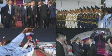 President Putin in Beijing for talks with Xi