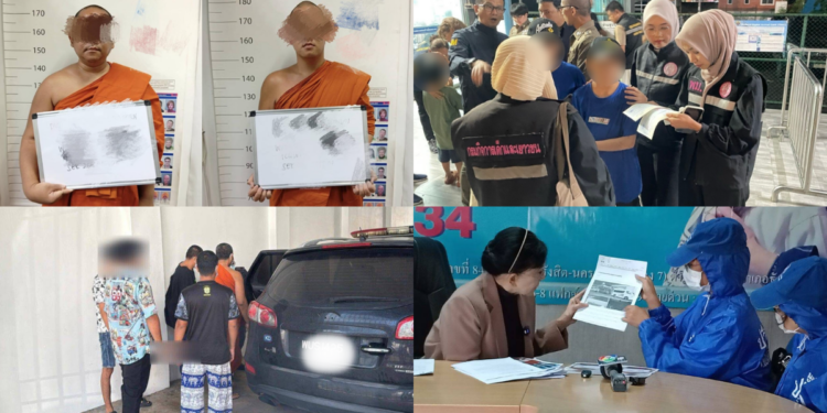 Thai Monks Arrested After Allegedly Taking Children to Malaysia for Fundraising